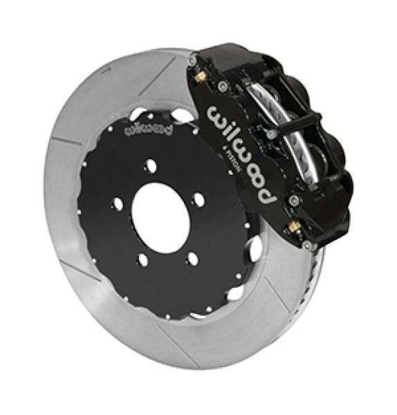Wilwood - Wilwood 03-11 Crown Victoria Forged Narrow Superlite 6R Front Brake Kit w/ Slotted GT Rotor - 140-14681