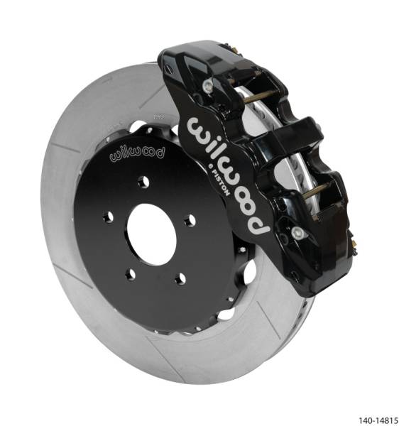 Wilwood - Wilwood AERO6 Front Hat Kit 14.00 03-09 Nissan 350Z w/Lines - 140-14815