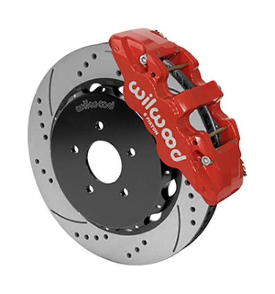 Wilwood - Wilwood Narrow Superlite 4R Rear Big Break Kit Mopar/Dana 14in Drilled/Slotted Rotor - 140-14878-DR