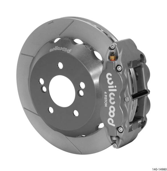 Wilwood - Wilwood Superlite 4R/ST Rear 12.88in Road Race Kit - Gray Hard Anodize 00-06 BMW M3 (E46) - 140-14980