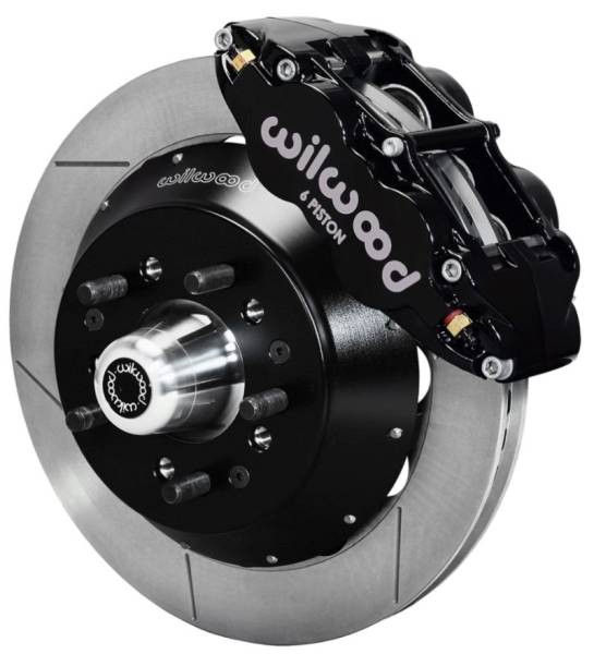 Wilwood - Wilwood Narrow Superlite 6R Dust-Seal Big Brake Front Brake Kit 14in. With Wilwood Pro Spindle - 140-15410