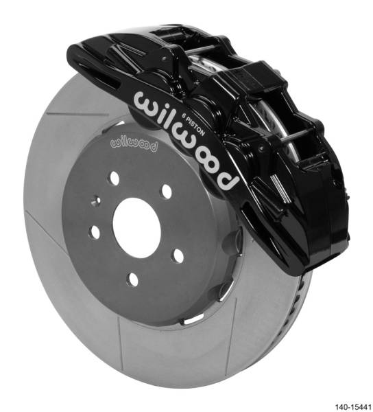Wilwood - Wilwood SX6R Front Brake Kit 15in Lug Drive Rotor w/ Lines 16-19 Chevrolet Camaro - 140-15441