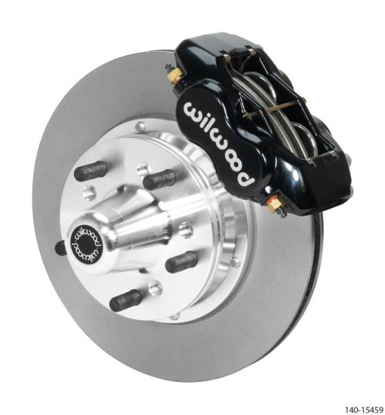 Wilwood - Wilwood Forged Dynalite Front Kit 11.00in Rotor 5x4.00in BC 65-72 Plymouth Dart / Duster - 140-15459