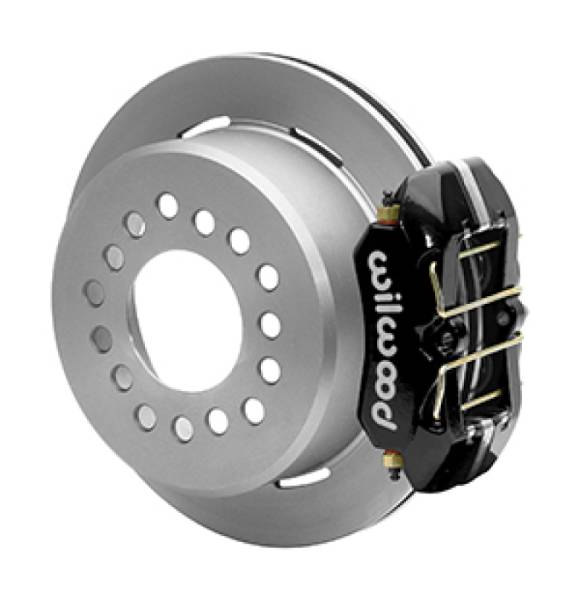 Wilwood - Wilwood Small Ford 11 in. Forged Dynapro Low-Profile Dust Seal Rear Parking Brake Kit - 140-15603