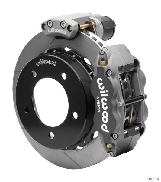 Wilwood - Wilwood FNSL6R/EPB Big Brake Truck Brake Rear Kit - 12.88in Rotor Dia Type III Anodized Caliper - 140-15774