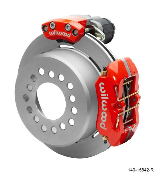 Wilwood - Wilwood EPB/FDP-LP Rear Kit 11in. Big Ford - Red - 140-15842-R