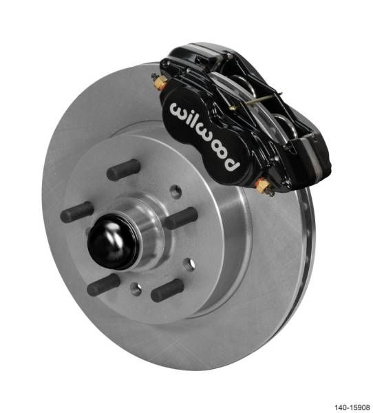Wilwood - Wilwood Forged Dynalite Pro Front Kit 11.00in One Piece HP Hub and Rotor - Black - 140-15908