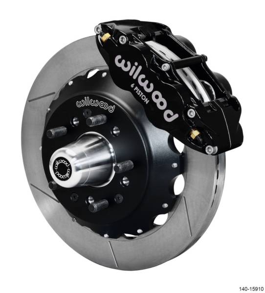 Wilwood - Wilwood Narrow Superlite 6R Front Big Brake Kit 12.88in GT Competition Series Rotor - Black - 140-15910