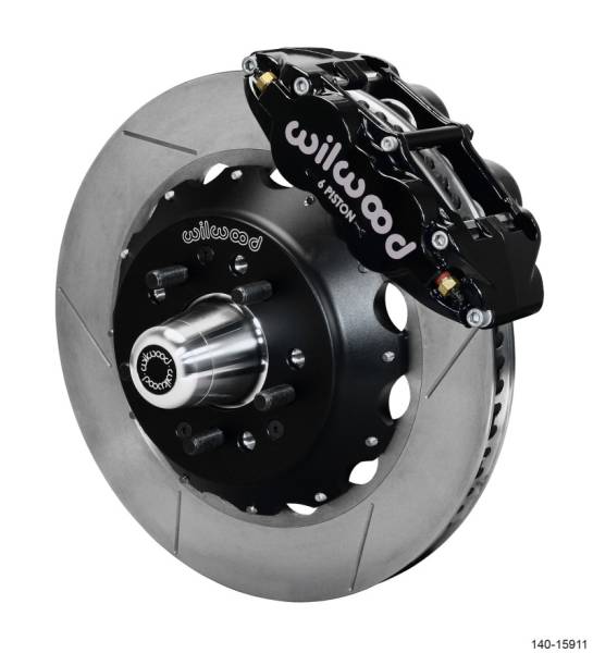 Wilwood - Wilwood Narrow Superlite 6R Front Big Brake Kit 14.00in GT competition Series Rotor - Black - 140-15911