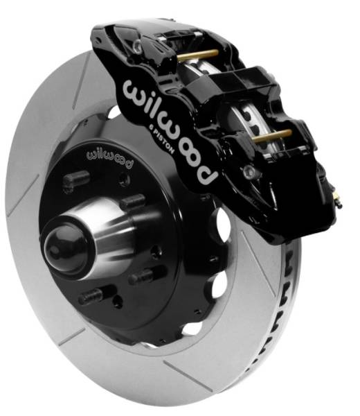 Wilwood - Wilwood Forged Narrow Superlite 6R Front Big Brake Kit 14.00in Rotors 67-86 C1500 - Black - 140-15943