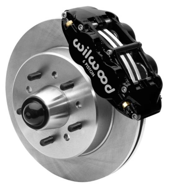 Wilwood - Wilwood Forged Narrow Superlite 6R Front Big Brake Kit 12.19in Rotors 88-98 C1500 - Black - 140-15948