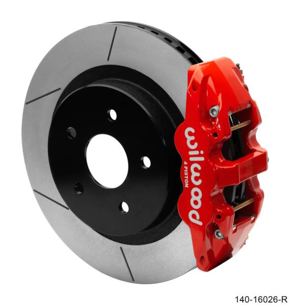 Wilwood - Wilwood Aerolite 4R Rear Kit 15.00in Red 13-17 Dodge Truck 1500 - 4WD - 140-16026-R