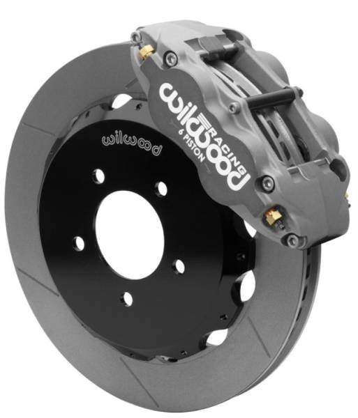 Wilwood - Wilwood Narrow Superlite 6R Front Hat Kit 12.88in 06-15 Mazda Miata w/Lines - 140-16093