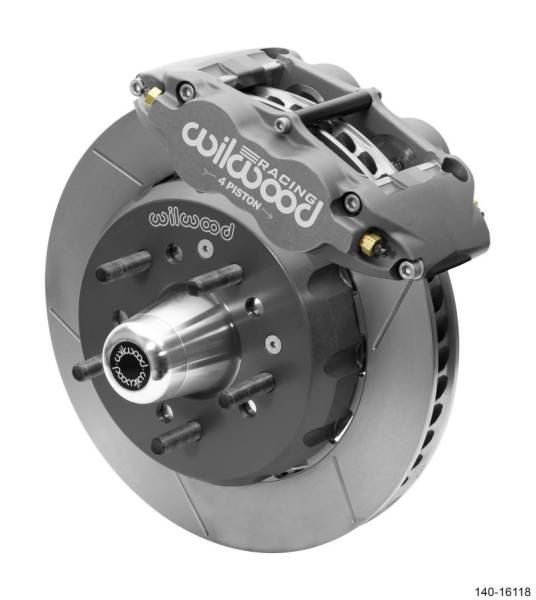 Wilwood - Wilwood 82-92 Camaro Forged Superlite 4R Road Race Front Big Brake Kit 13.06in Rotor With Lines - 140-16118