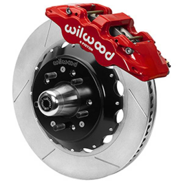 Wilwood - Wilwood Aero6R/ST Front Big Brake Kit 14in Red Powder Coat 79-88 Chevrolet Monte Carlo - 140-16246-R