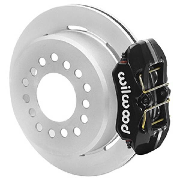 Wilwood - Wilwood Ford Explorer 8.8in Rear Axle Dynapro Disc Brake Kit 11in Rotor -Black Caliper - 140-16406