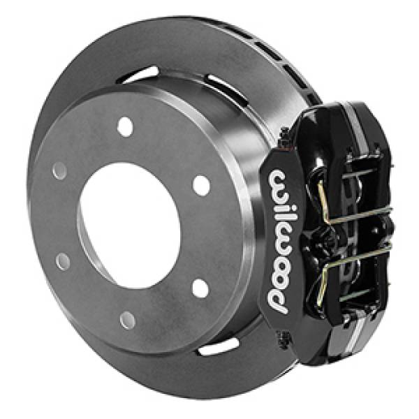 Wilwood - Wilwood 63-87 C10/C15 DynaPro FDPLP Black Calipers 11in x .81in Rotors 6-Lug Rear Disc Brake Kit - 140-16711