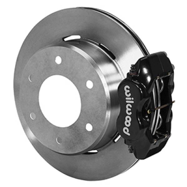 Wilwood - Wilwood 63-87 C10/C15 Dynalite FDLI Black Calipers 12.19in x .81in Rotors 6-Lug Rear Disc Brake Kit - 140-16712