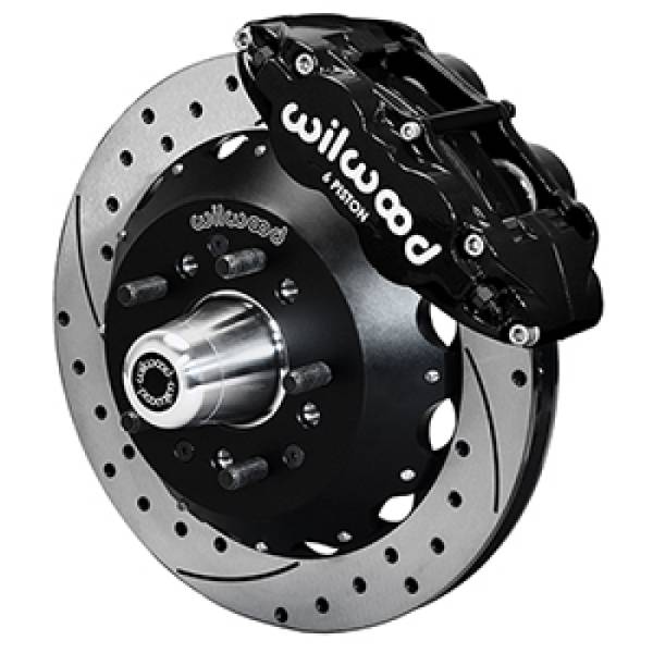 Wilwood - Wilwood 55-57 Chevy Bel Air Superlite 6R Kit, 5 x 4.50in/4.75in Hub - 12.88in D&S Rotor - 140-16908-D