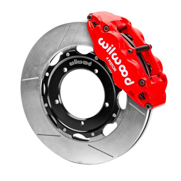 Wilwood - Wilwood 69-74 Porsche 911 Front Superlite Brake Kit 3in MT Slotted Face - Red - 140-16937-R