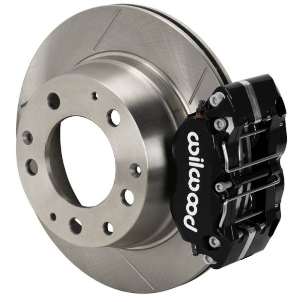 Wilwood - Wilwood 69-83 Porsche 911 Rear Dynapro Brake Kit 3in MT Slotted - Black - 140-17002