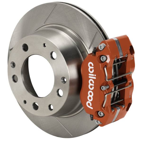 Wilwood - Wilwood 69-83 Porsche 911 Rear Dynapro Brake Kit 3in MT Slotted - Red - 140-17002-R