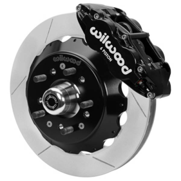 Wilwood - Wilwood Forged 6 Piston Superlite Caliper, GT 48 Vane Spec37 Slotted Rotor - 12.88x1.25 - 140-17088