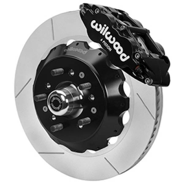 Wilwood - Wilwood Forged 6 Piston Superlite Caliper, SRP 72 Vane Vented Spec37 Slotted Rotor - 14.00x1.25 - 140-17089
