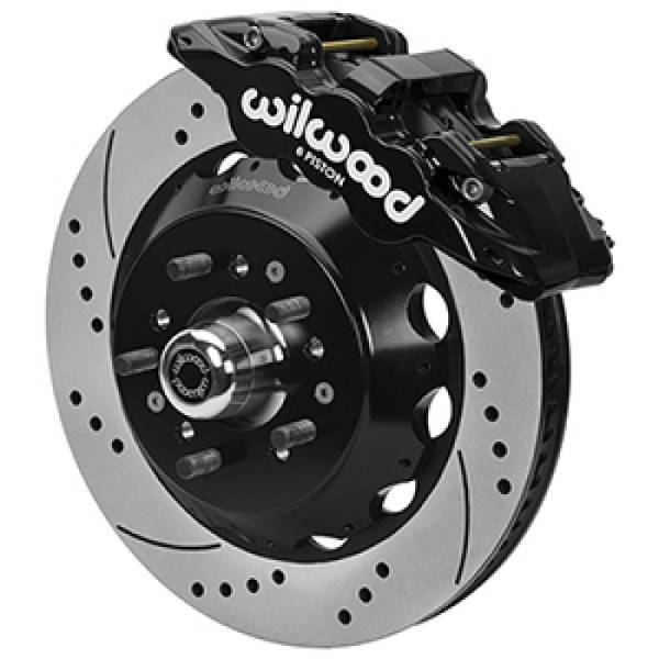 Wilwood - Wilwood Forged 6 Piston Superlite Caliper, GT 72 Vane Vented Spec37 D&S Rotor - 14.00x1.25 - 140-17149-D