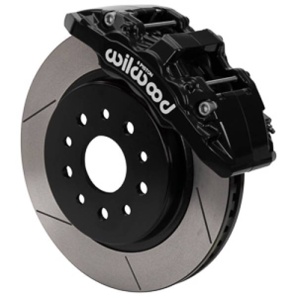 Wilwood - Wilwood 07-18 Jeep Wrangler (JK) Aero6-DM Front Brake Kit - Slotted - 140-17274