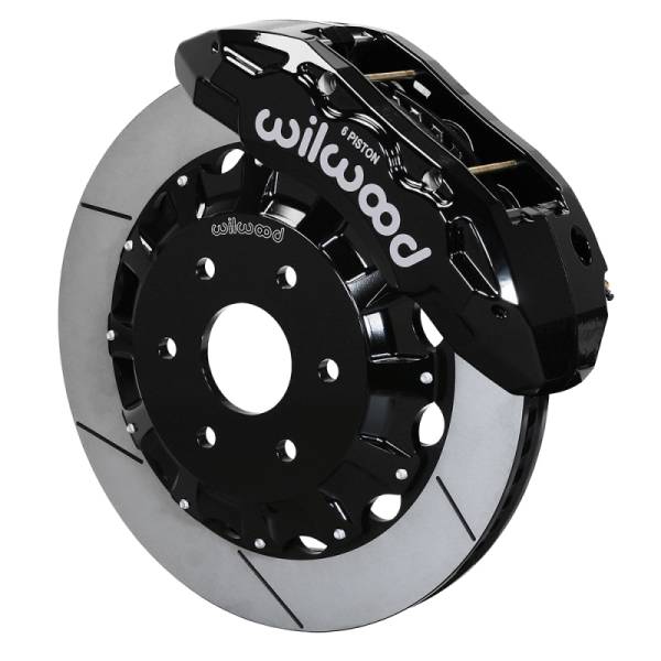 Wilwood - Wilwood 21-22 RAM 1500 TRX TX6R Black Front Big Brake Kit - 16.00x1.36 - 140-17389