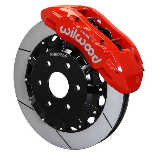 Wilwood - Wilwood 21-22 RAM 1500 TRX TX6R Red Front Big Brake Kit - 16.00x1.36 - 140-17389-R