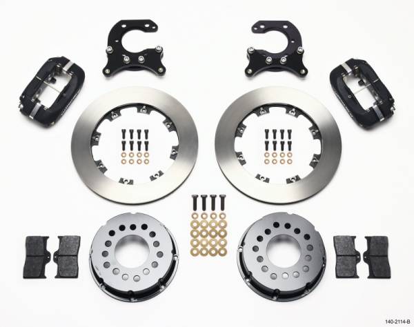 Wilwood - Wilwood Forged Dynalite P/S Rear Kit Big Ford 2.54in Offset - 140-2114-B