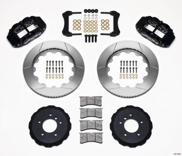 Wilwood - Wilwood Narrow Superlite 6R Front Hat Kit 14.00in E36 BMW M3 - 140-9300