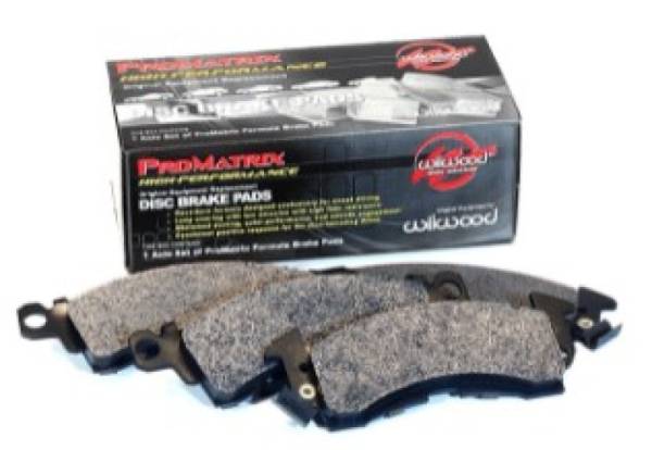 Wilwood - Wilwood Pad Set Promatrix D1185 (12 Pads) - 150-D1185K