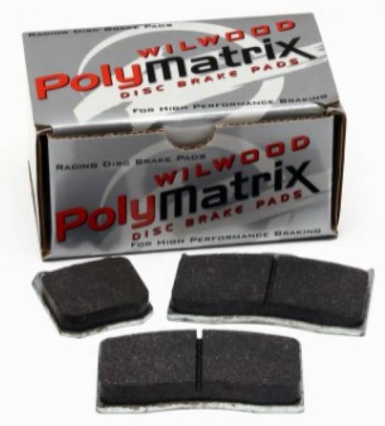 Wilwood - Wilwood PolyMatrix Pad Set - 6617 E W6A /W4A AERO 4/6 (.670in Thk) - 15E-12604K