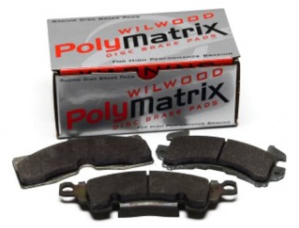 Wilwood - Wilwood PolyMatrix Pad Set - D154 E GM Metric - 15E-6103K