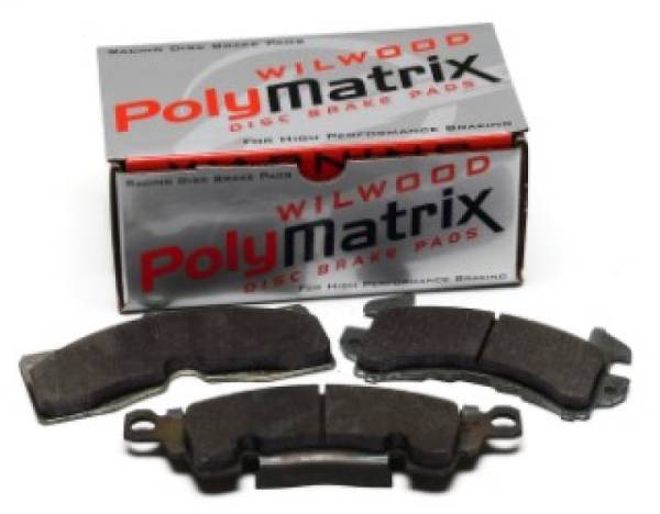 Wilwood - Wilwood PolyMatrix Pad Set - D154 Q GM Metric - 15Q-6831K
