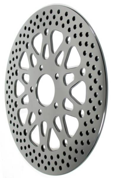 Wilwood - Wilwood Rotor-Rear-H-D Motorcycle 84-99 Satin Finish 11.50 x .196 - 5 on 3.25in - 160-10663