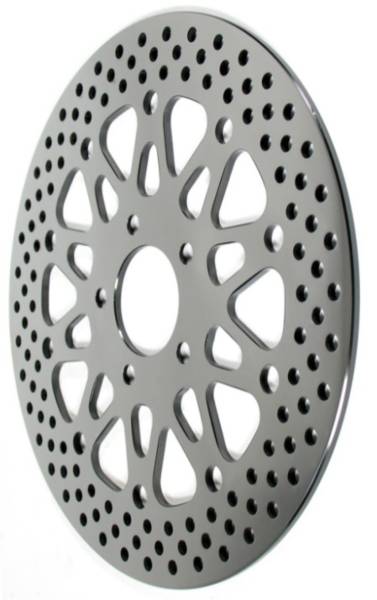 Wilwood - Wilwood Rotor-Rear-H-D Motorcycle 2000-07 Satin Finish 11.50 x .196 - 5 on 3.25in - 160-10665