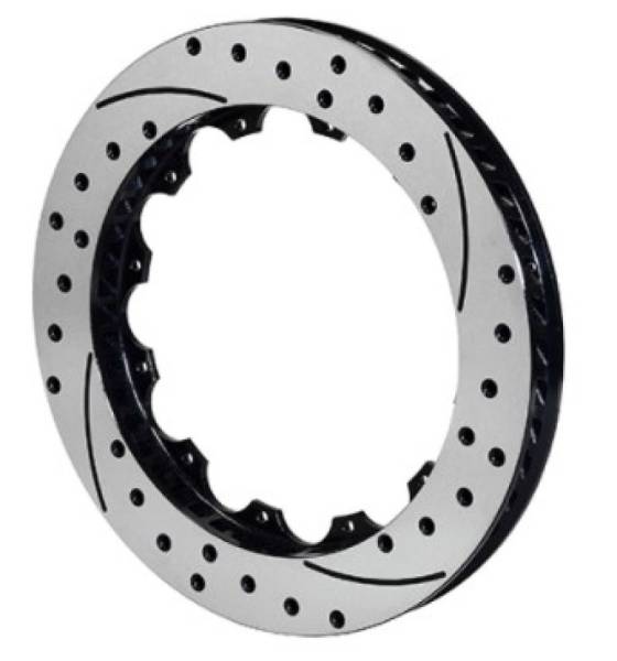 Wilwood - Wilwood Rotor-SRP48 SPC-37-RH-BLK-Drill 12.88 x 1.10 - 12 on 8.75in - 160-13543-BK
