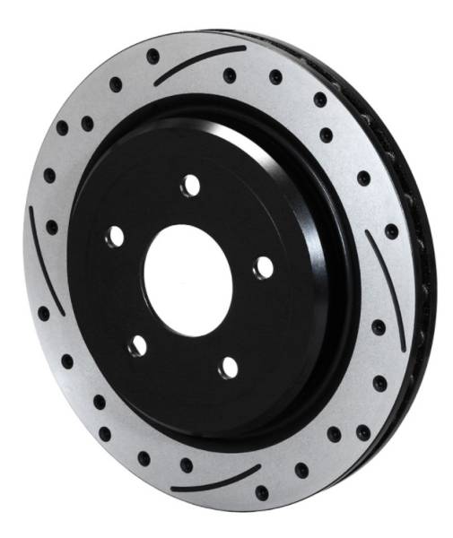 Wilwood - Wilwood Rotor-Rear-SRP-C5/C6 Vette-LH-BLK 12.00 x 1.03 - 5 x 4.75in - 160-14041-BK