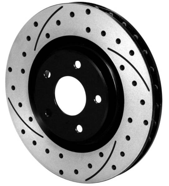 Wilwood - Wilwood Rotor-Front-SRP-C5/C6 Vette L/H-BLK 12.80 x 1.25 - 5 x 4.76 - 160-14043-BK