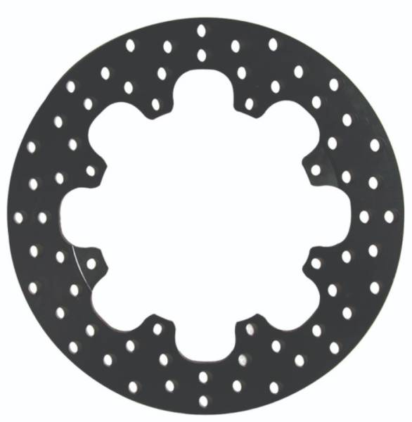 Wilwood - Wilwood Rotor-Steel-Front Drag-Drilled 11.75 x .350 - 8 on 7.00in - 160-3202