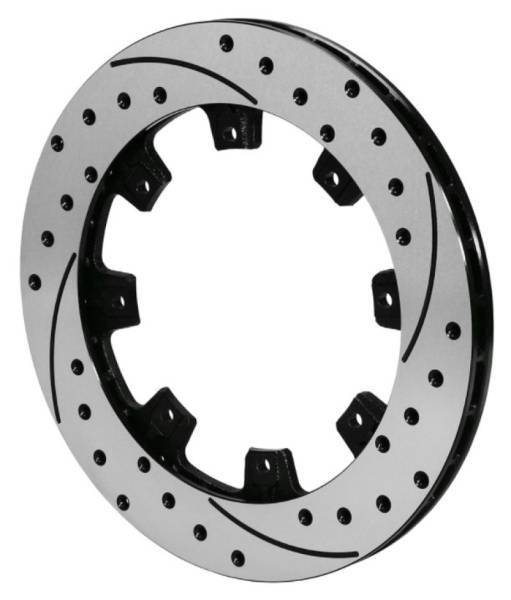 Wilwood - Wilwood Rotor-ULHP Iron RH-SRP BLK Drl 12.19 x .810 - 8 on 7.78in - 160-6924-BK