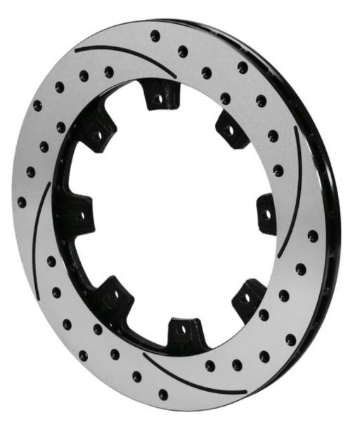 Wilwood - Wilwood Rotor-ULHP Iron LH-SRP BLK Drl 12.19 x .810 - 8 on 7.78in - 160-6925-BK