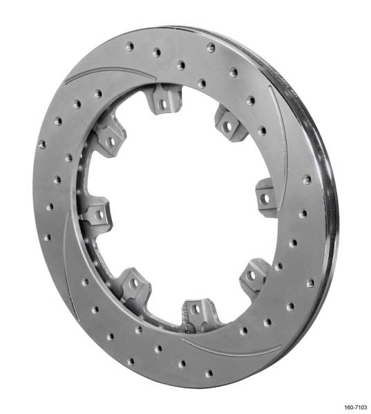 Wilwood - Wilwood Rotor-UL32 Iron RH-SRP Drilled 12.19 x .810 - 8 on 7.00in - 160-7103