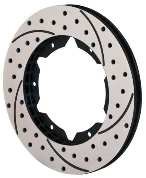 Wilwood - Wilwood Rotor-UL30 Iron RH-SRP Drill-BLK 10.50 x .810 - 6 on 5.50in - 160-9249-BK