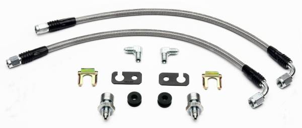 Wilwood - Wilwood Flexline Kit Front 2008 Toyota Matrix w/ SL6 Caliper - 220-10804