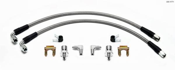 Wilwood - Wilwood Flexline Kit 2006-10 Magnum/Chrger/Challngr/300C Front - 220-11771